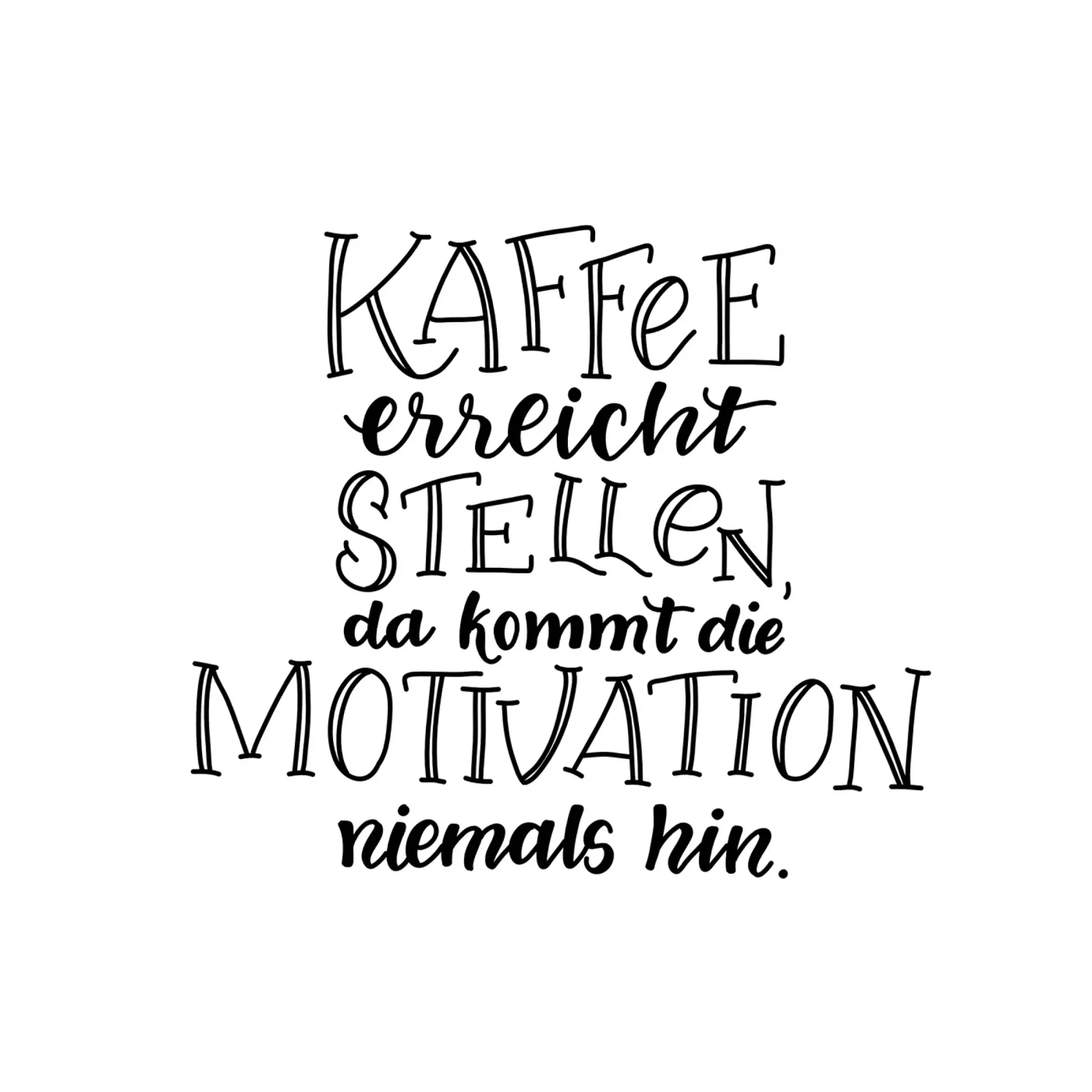 Kaffeeliebe pellicola backlit da Letters of Love
