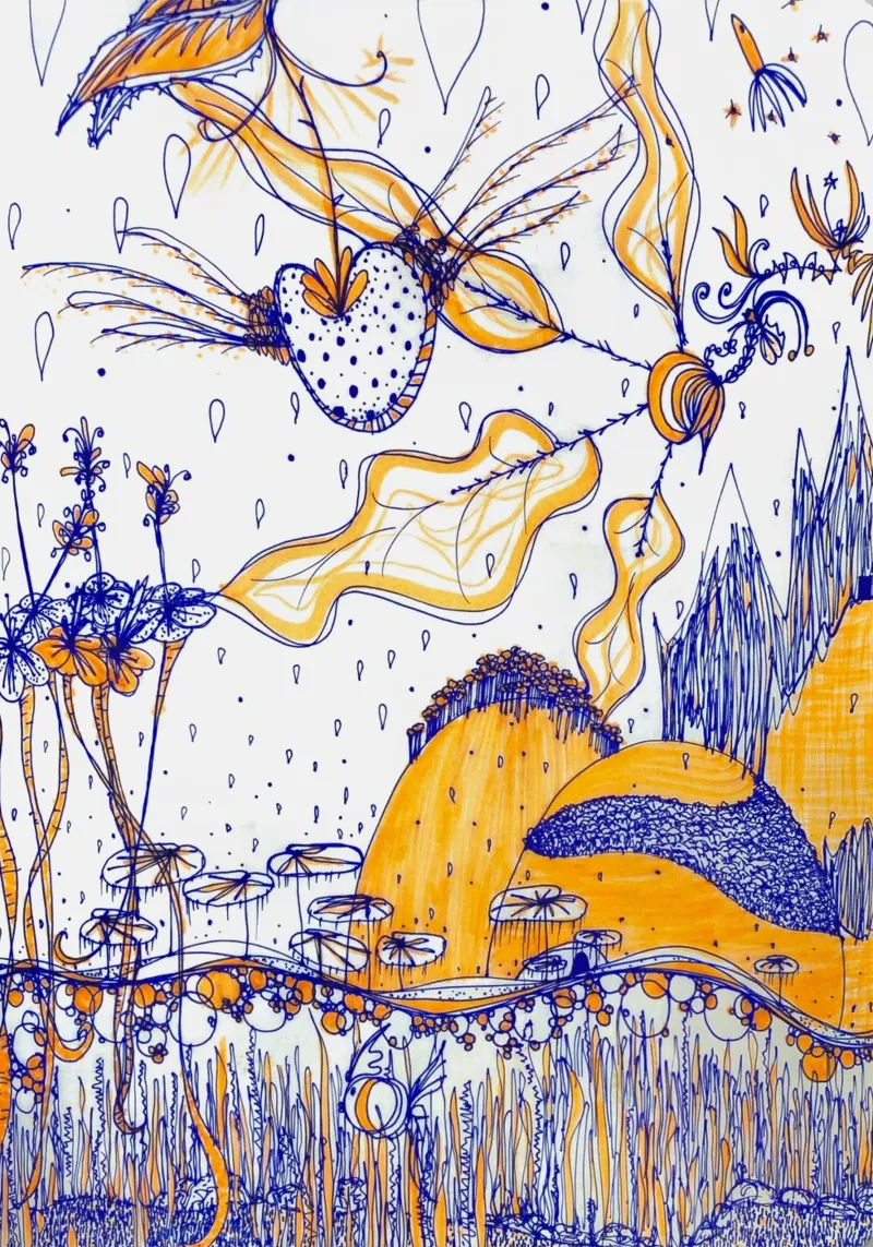 Otherworld pellicola backlit da Mandy Becker Fine Arts