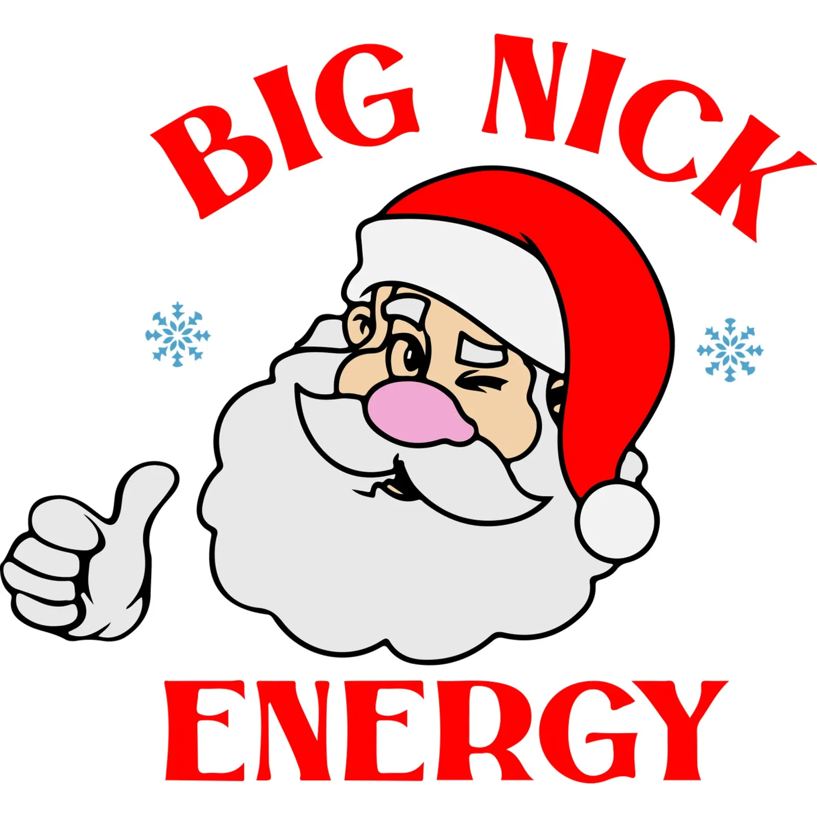 Babbo Natale grande energia poster da onefeelshop