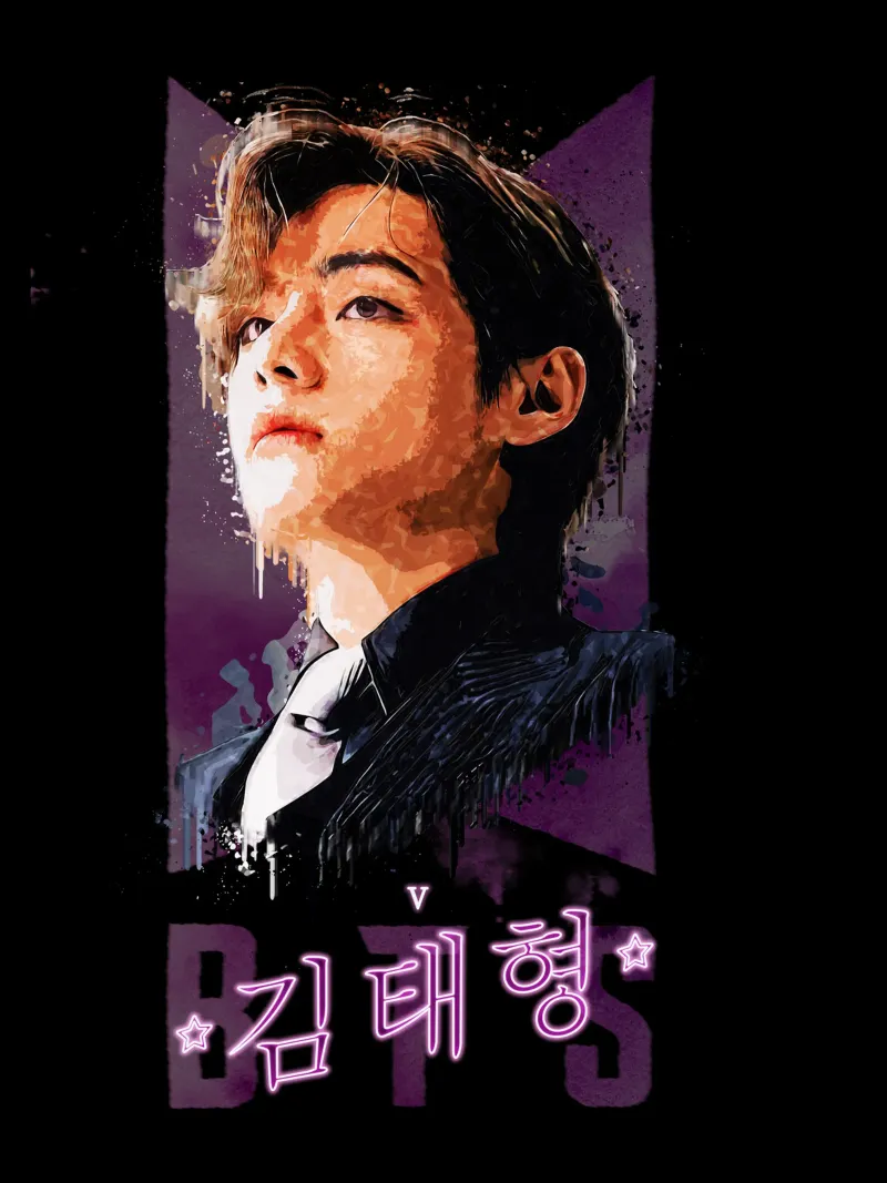 Kim Tae-hyung pellicola backlit da Gunawan Rb