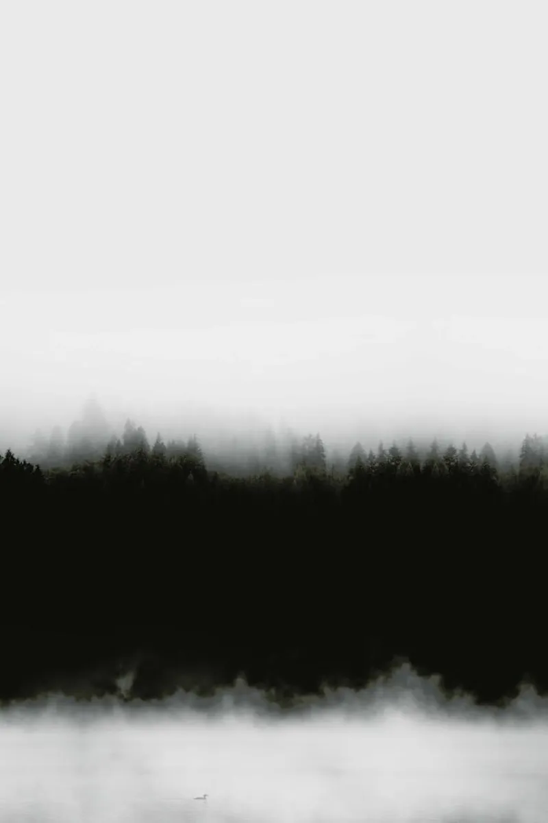 Landscape No. 37 poster con telaio in legno da typealive