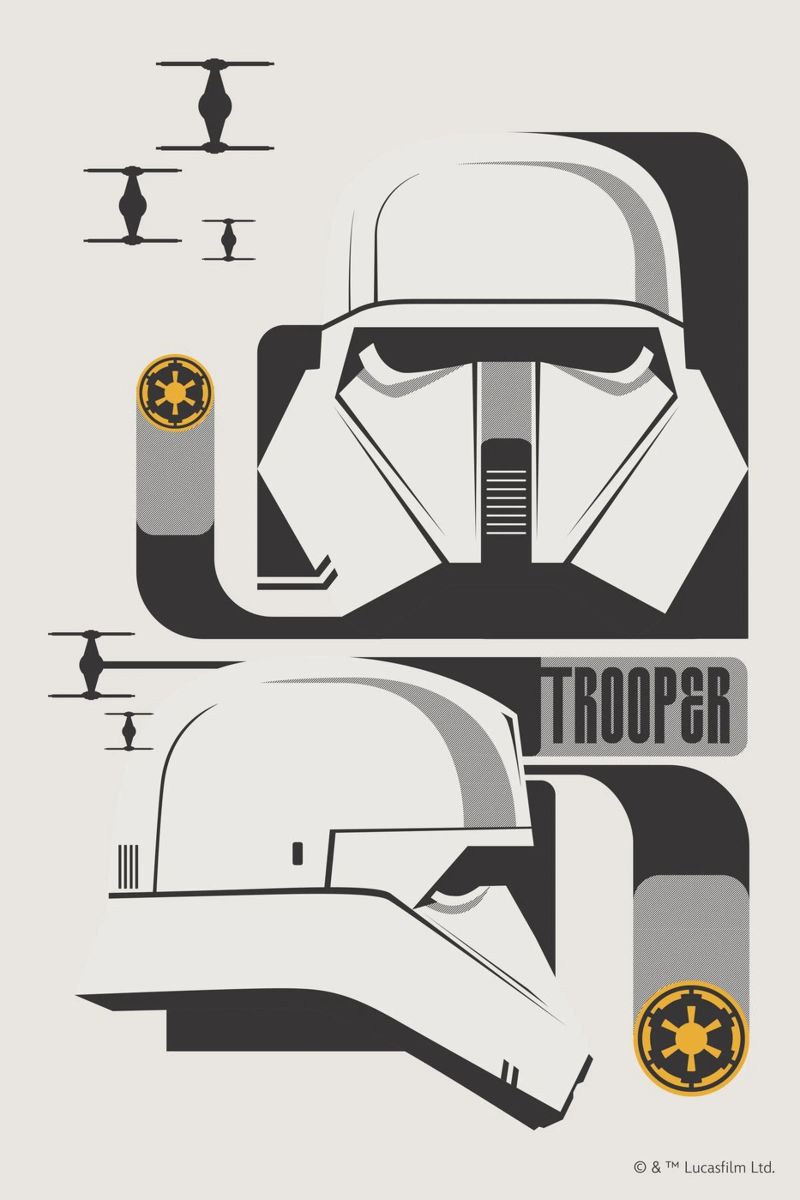 TROOPER Poster von Star Wars