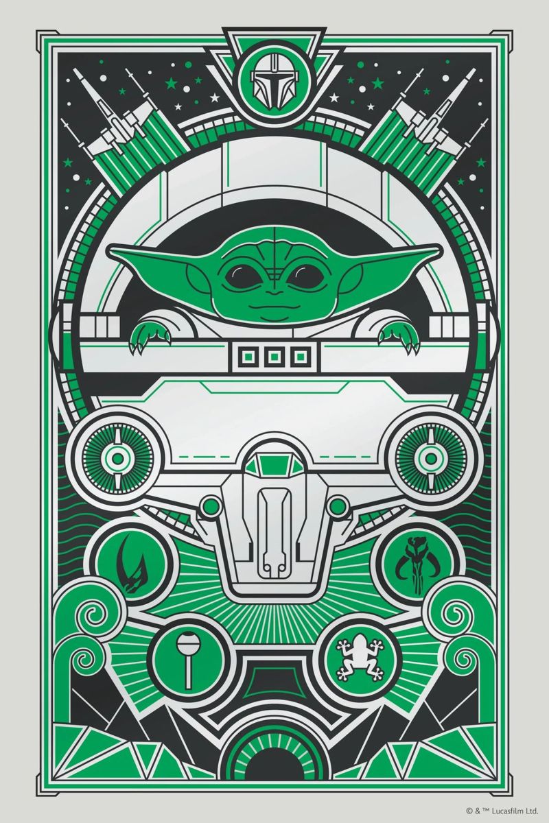 GROGU Poster von Star Wars