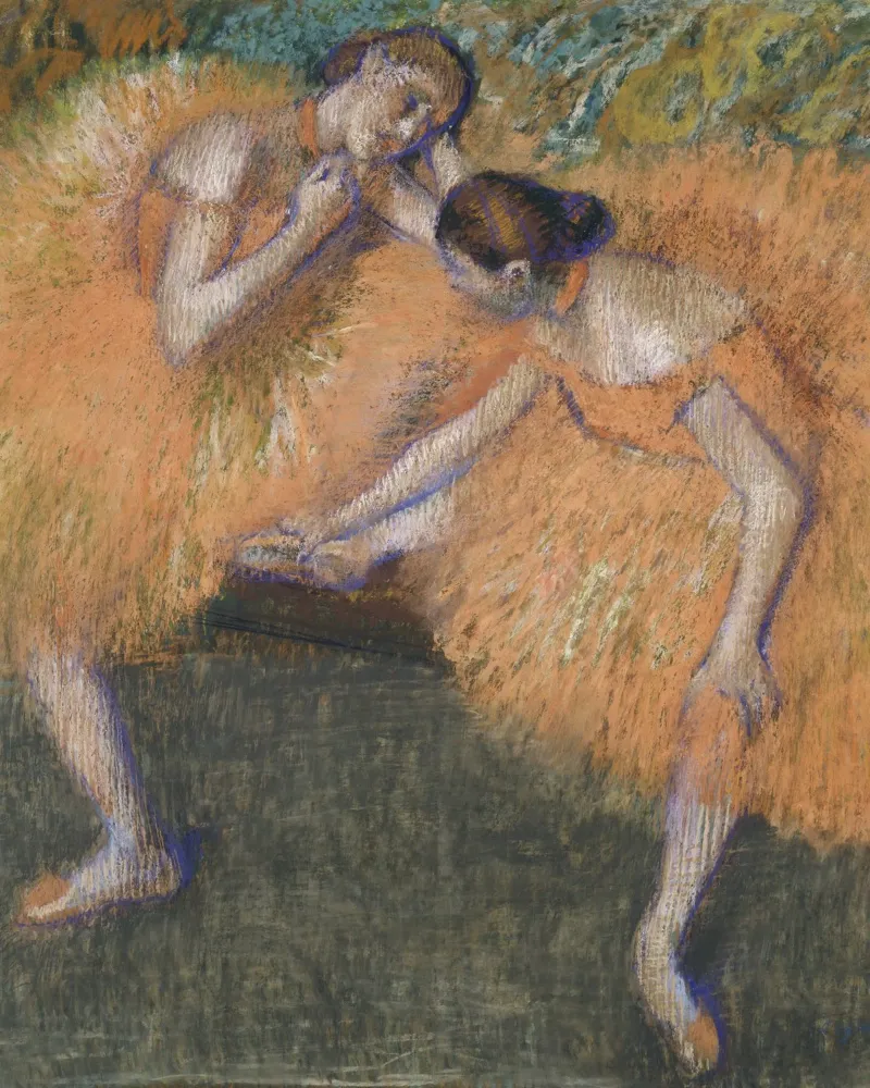 Degas - Due ballerine pellicola backlit da ARTOTHEK