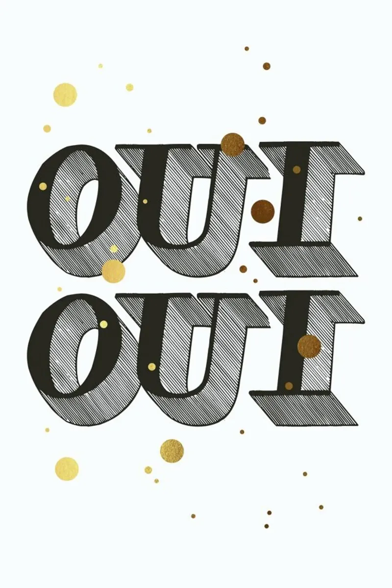 Oui Oui poster da typealive