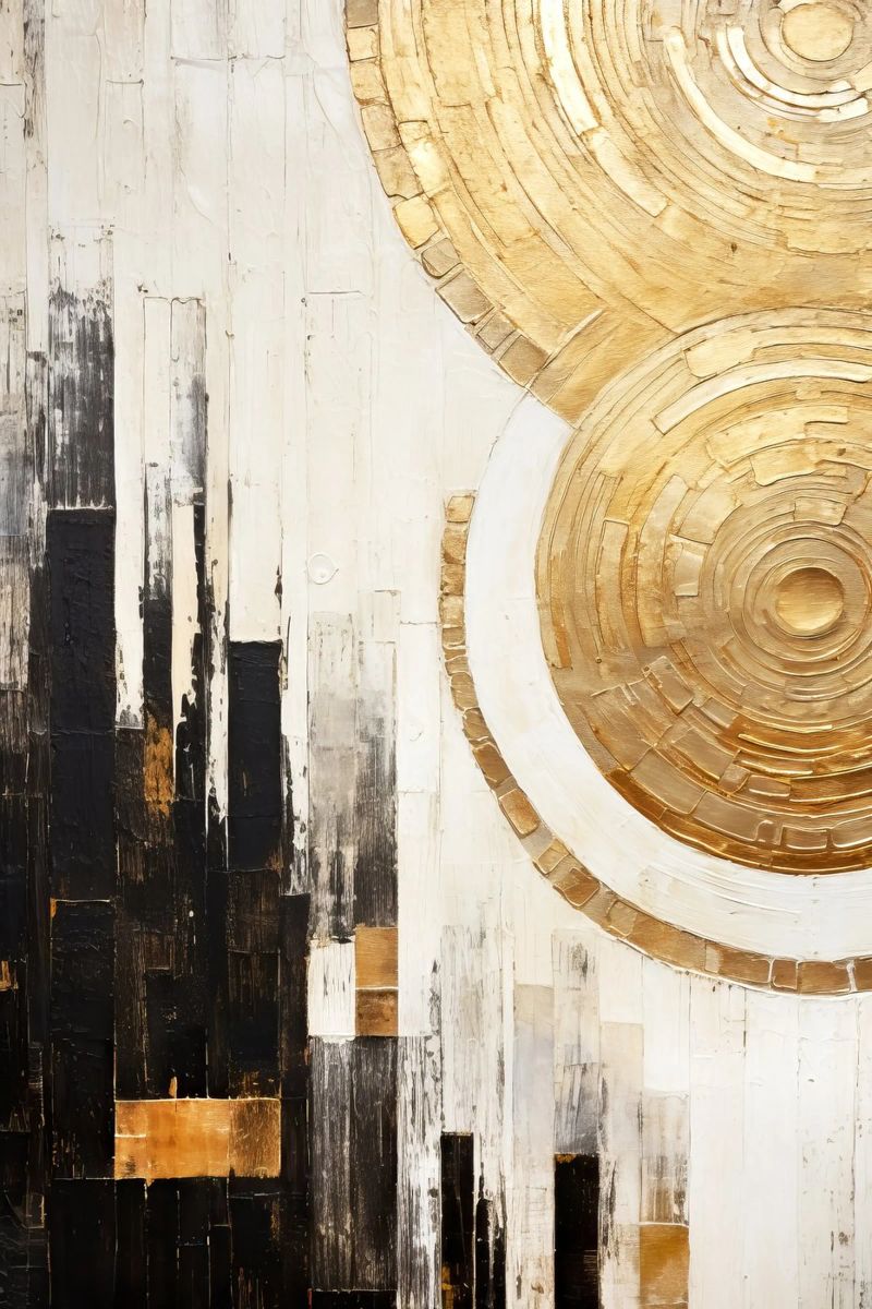 ABSTRACTED ART Urban poster by Melanie Viola