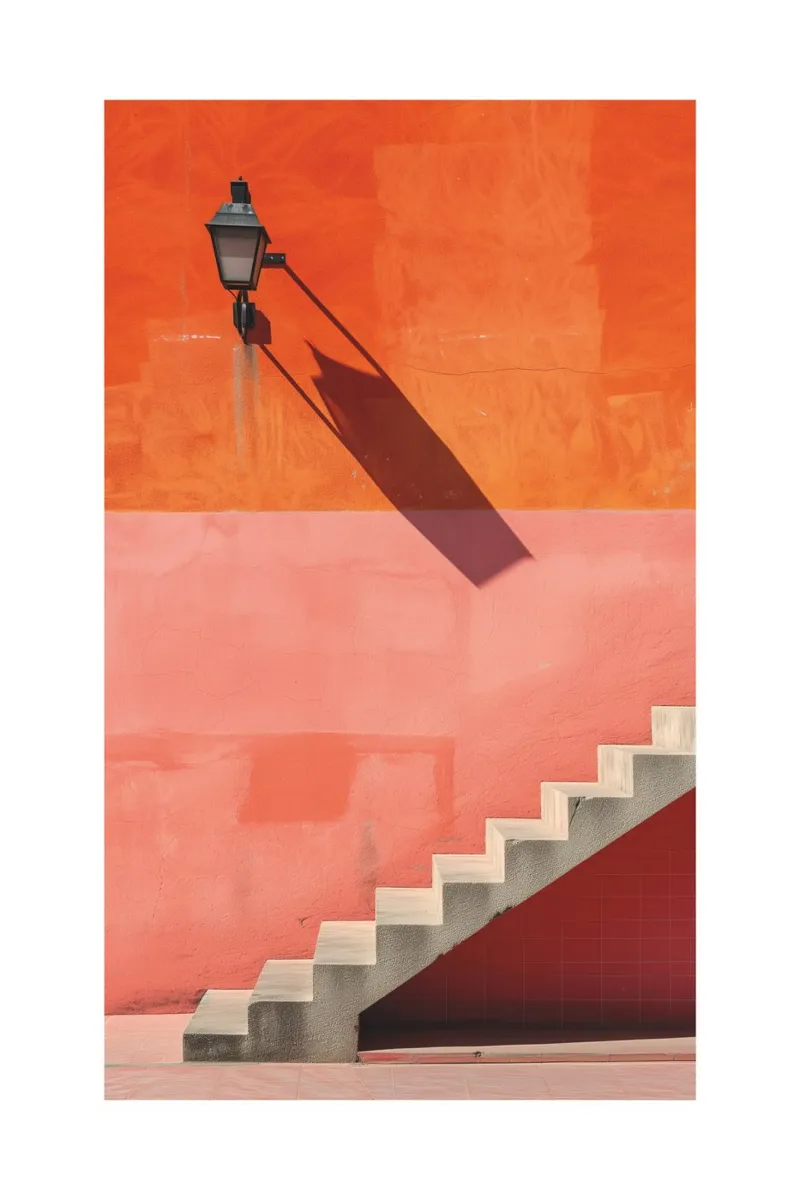 Colourful Architecture 03 canvas by Malou-Studio