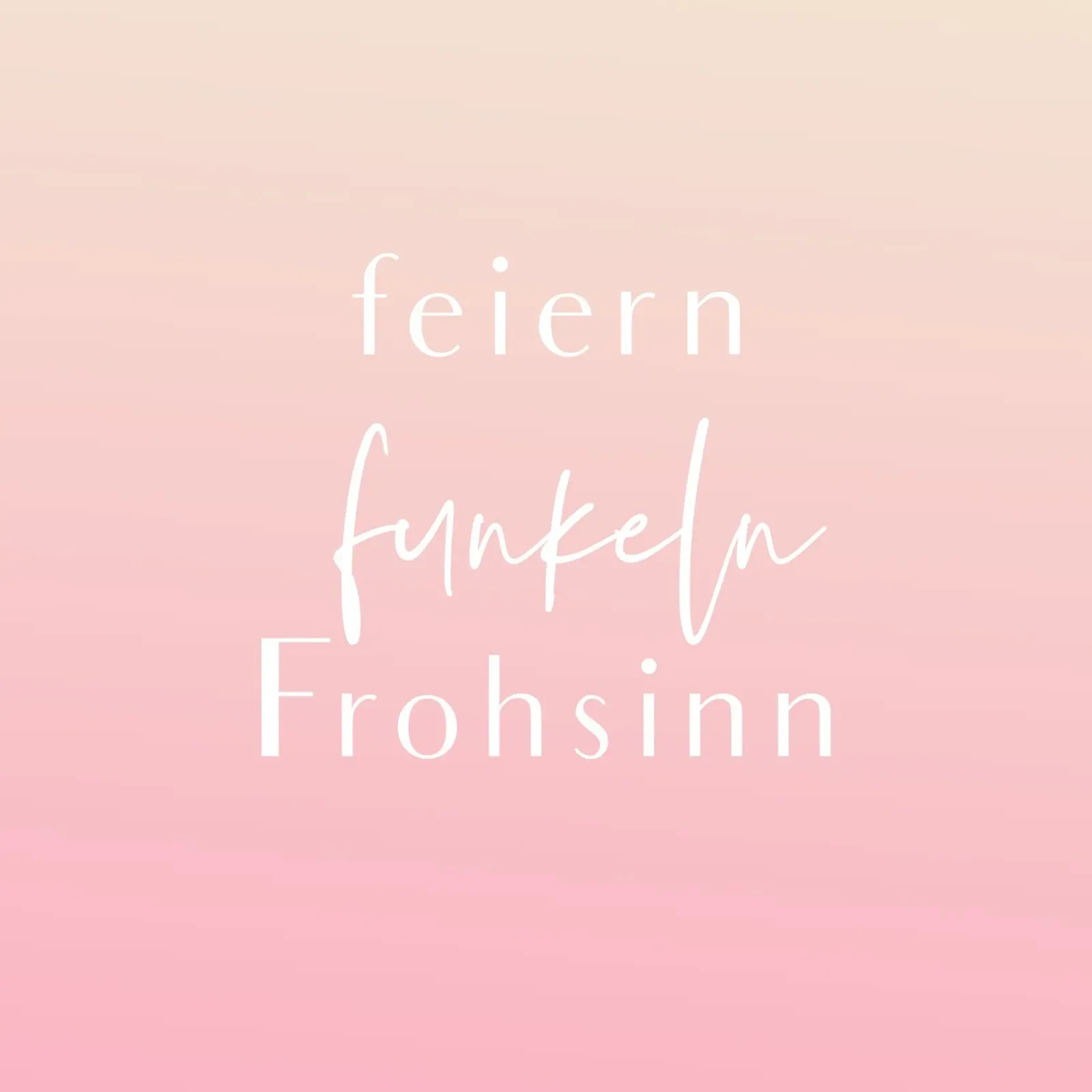 feiern funkeln Frohsinn Leinwand mit Schattenfugenrahmen von Sabrina Ziegenhorn