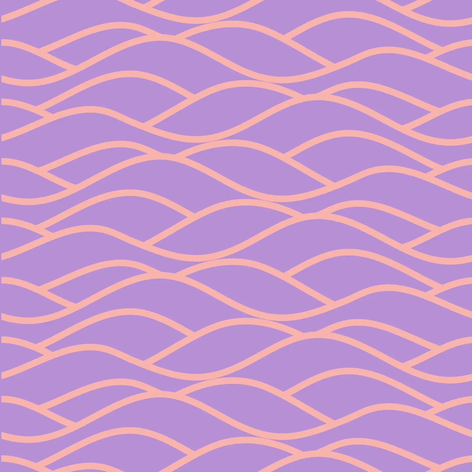 waves poster con telaio in plastica da Sabrina Ziegenhorn