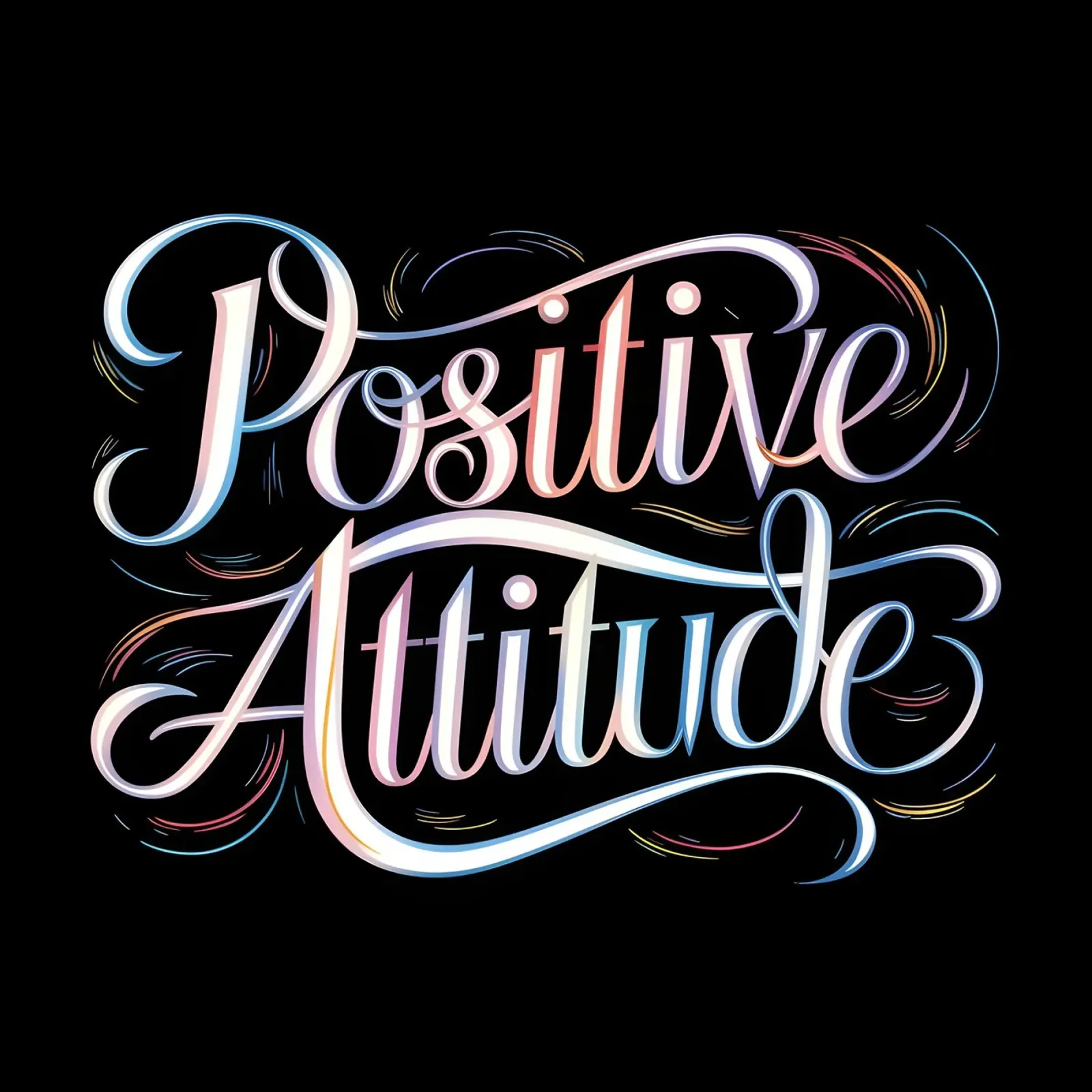 Vibrations positives plexiglas de inspirational quote
