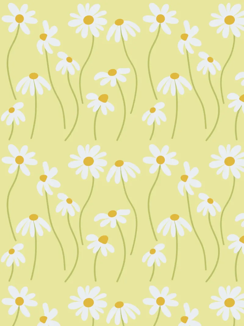 Modello a margherita pellicola backlit da Illustration Raissa Oltmanns