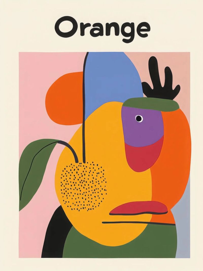 Composizione del colore poster da Pop and Fruits - Affiches & posters