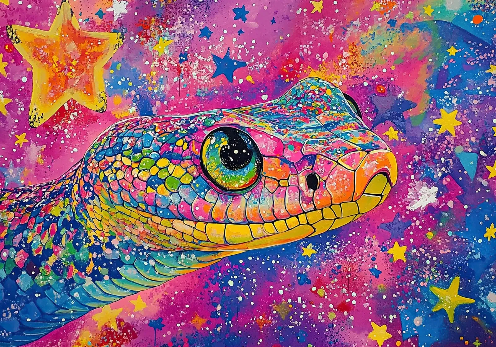 Serpente poster da Nikis Art Studio