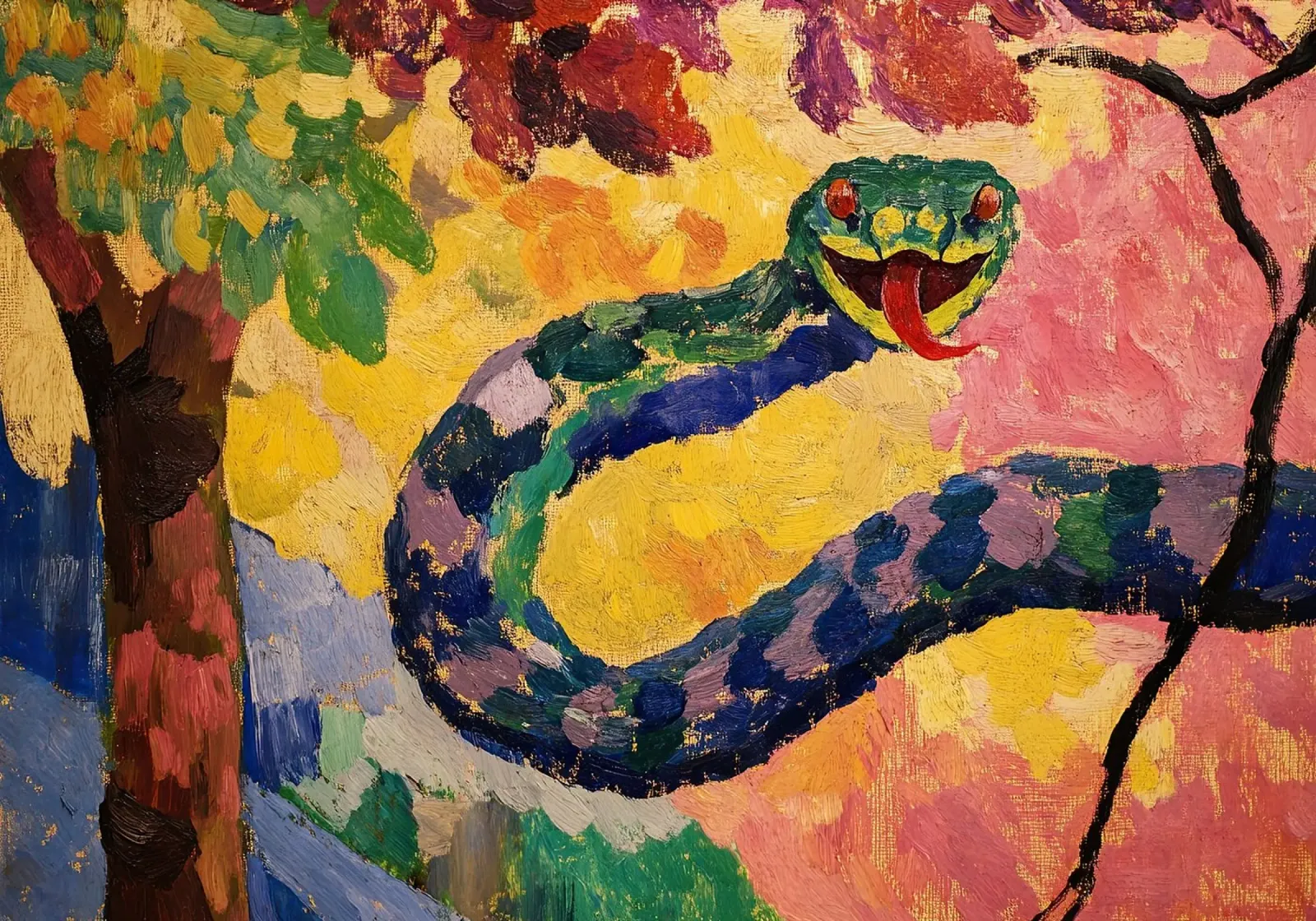 Serpente pellicola backlit da Nikis Art Studio