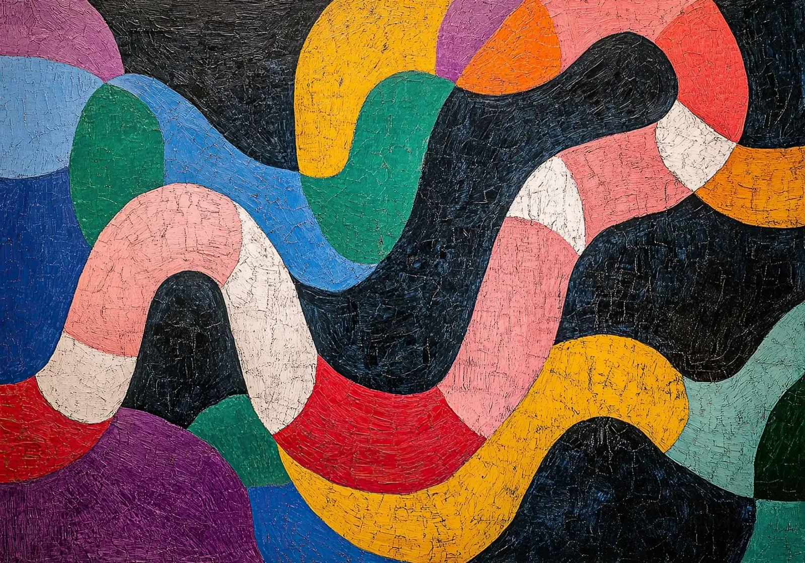 Waves of scales: The dancing body alu-dibond by Nikis Art Studio