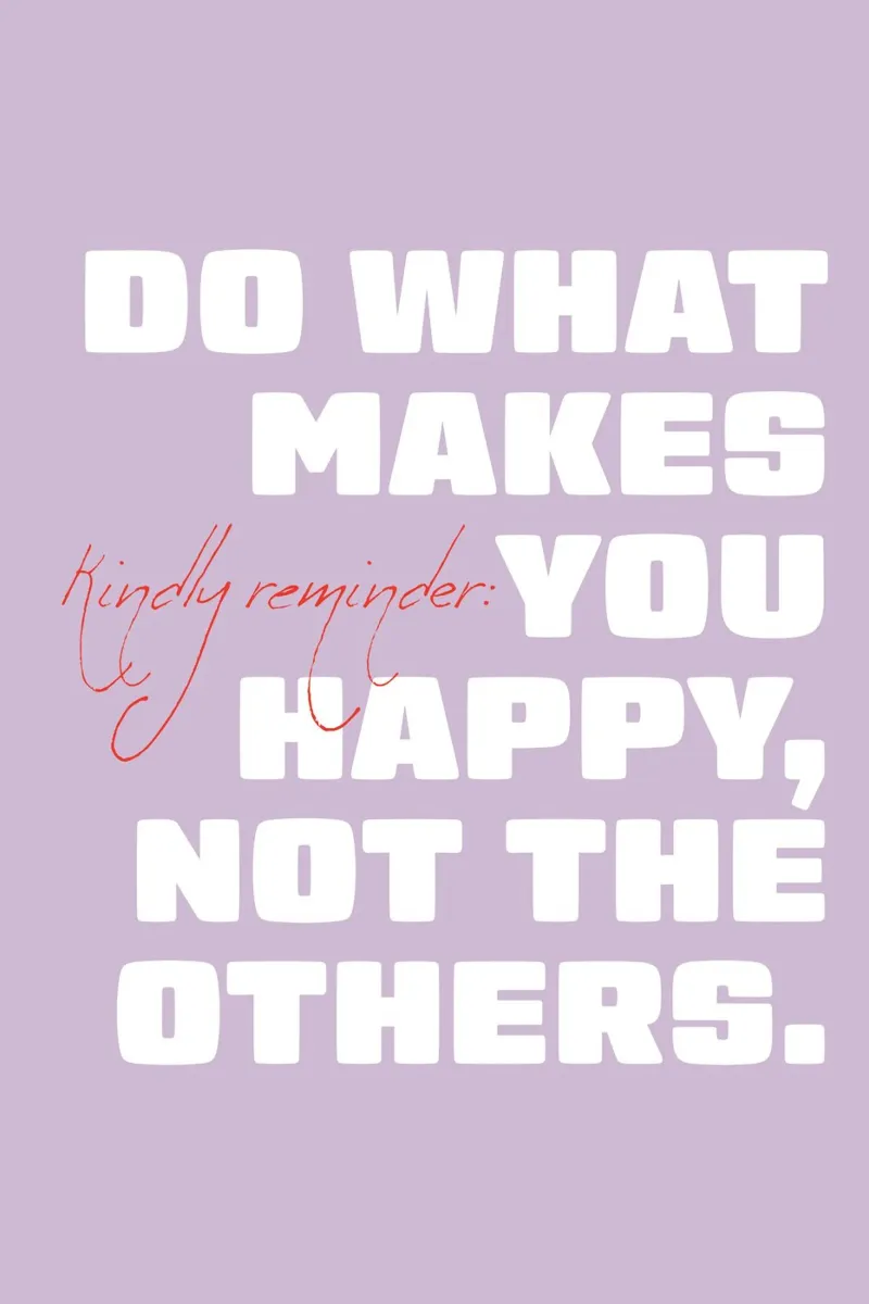 Do what makes you happy pellicola backlit da Malou-Studio