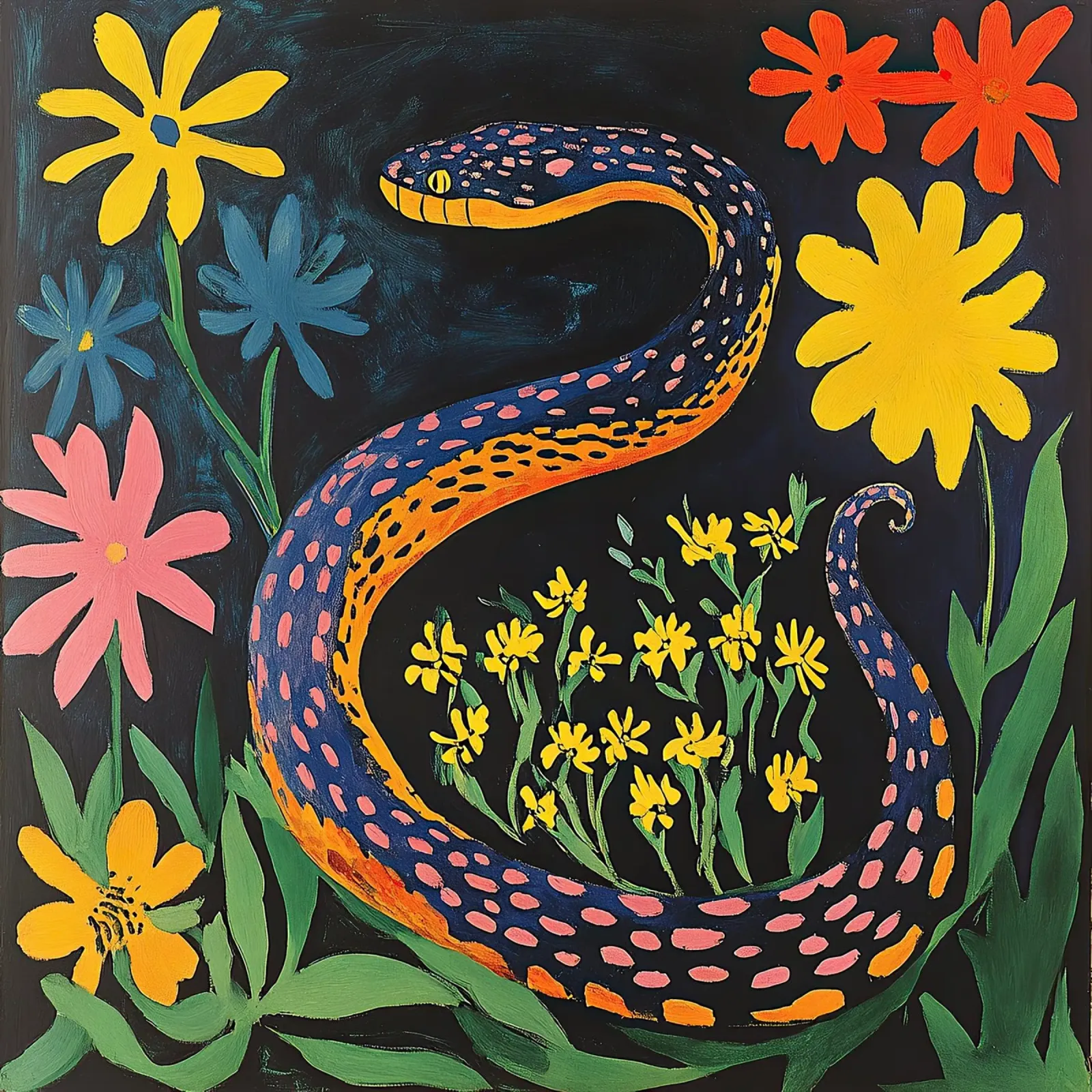 Serpenti carta hahnemühle da Nikis Art Studio