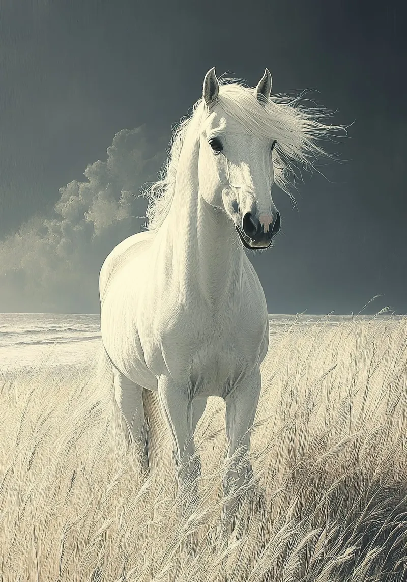 Cavallo carta hahnemühle da Nikis Art Studio