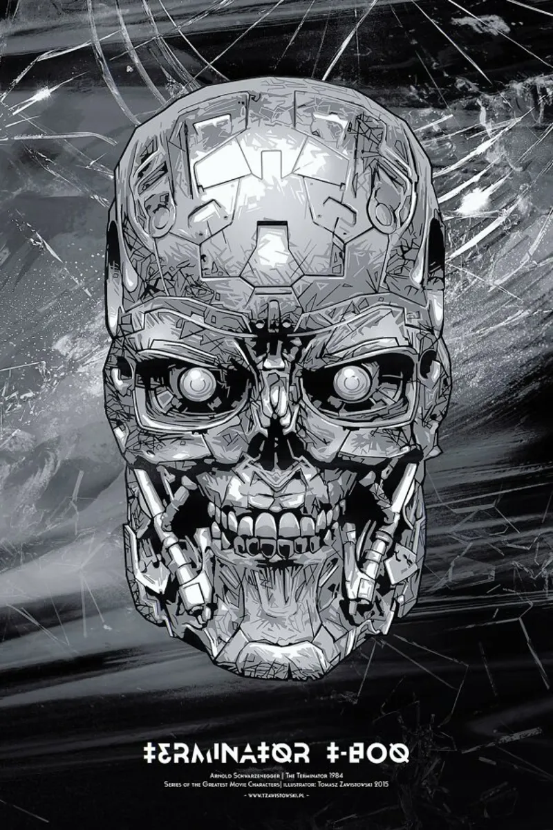 Terminator pellicola backlit da Tomasz Zawistowski