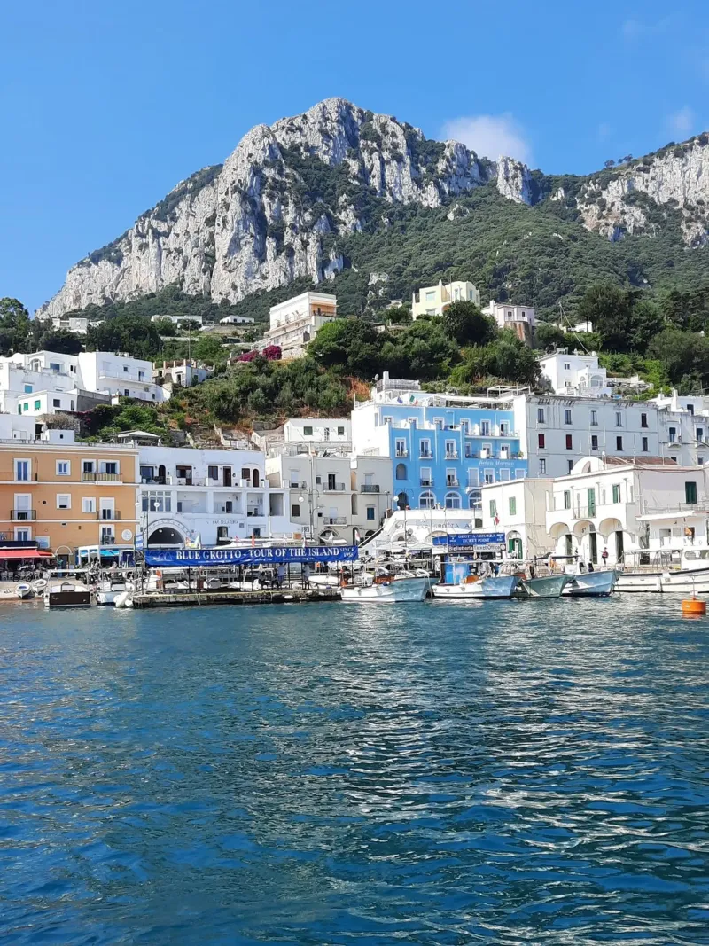 Amalfi Coast view pellicola backlit da Les Meravelles
