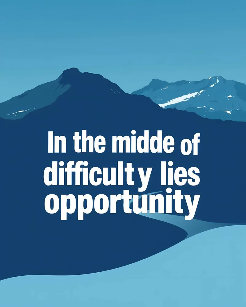 En el corazón del desafío metacrilato de inspirational quote