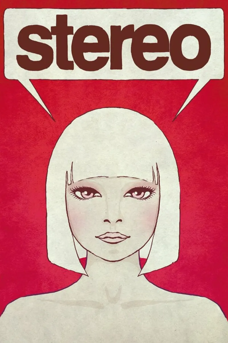 Stereo poster con telaio in plastica da Kuba Gornowicz