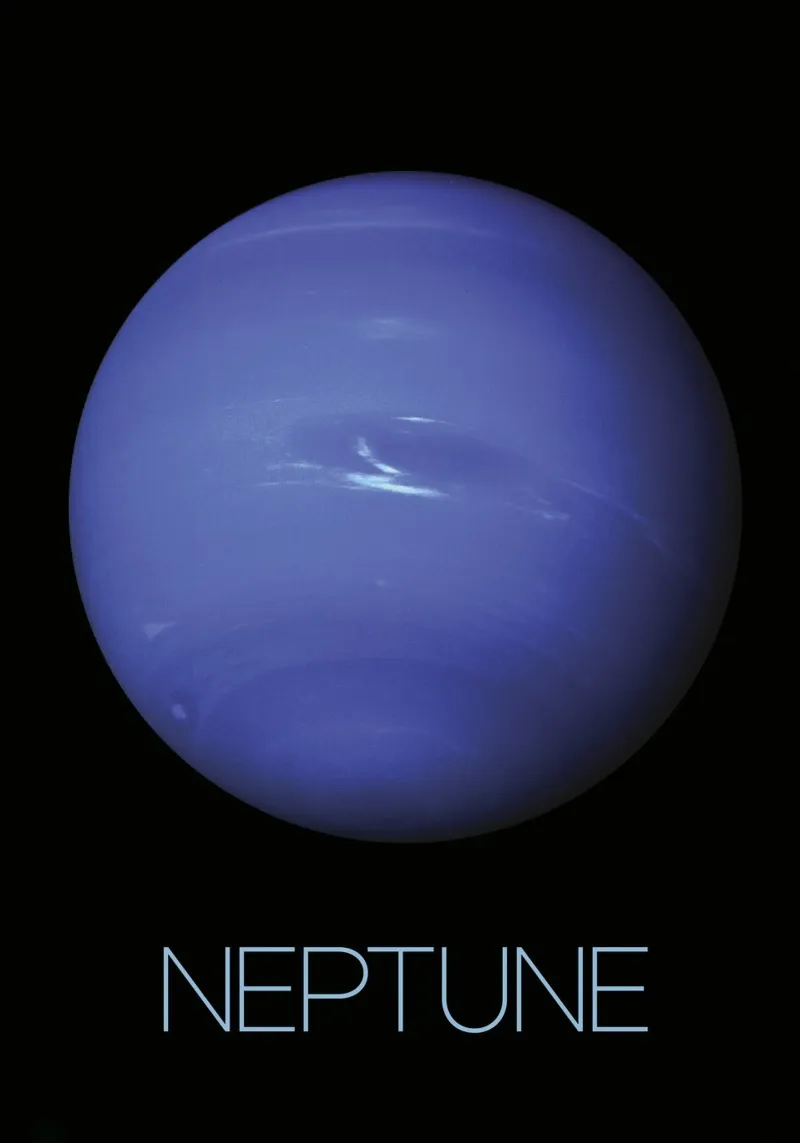 Poster della NASA su Nettuno pellicola backlit da 🎁 ARTVI-SHOP