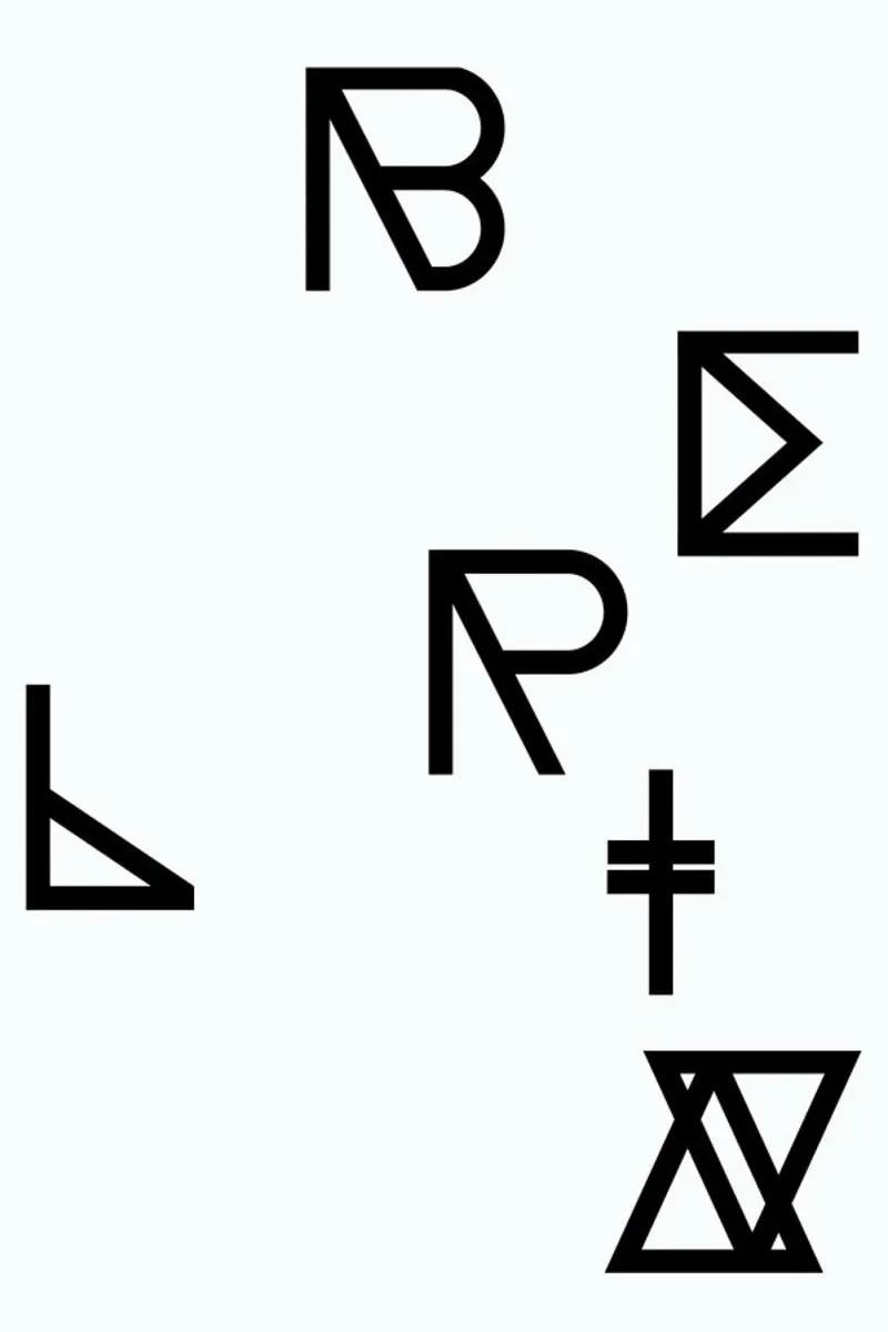 Berlin poster with aluminum frame by Studio Nahili