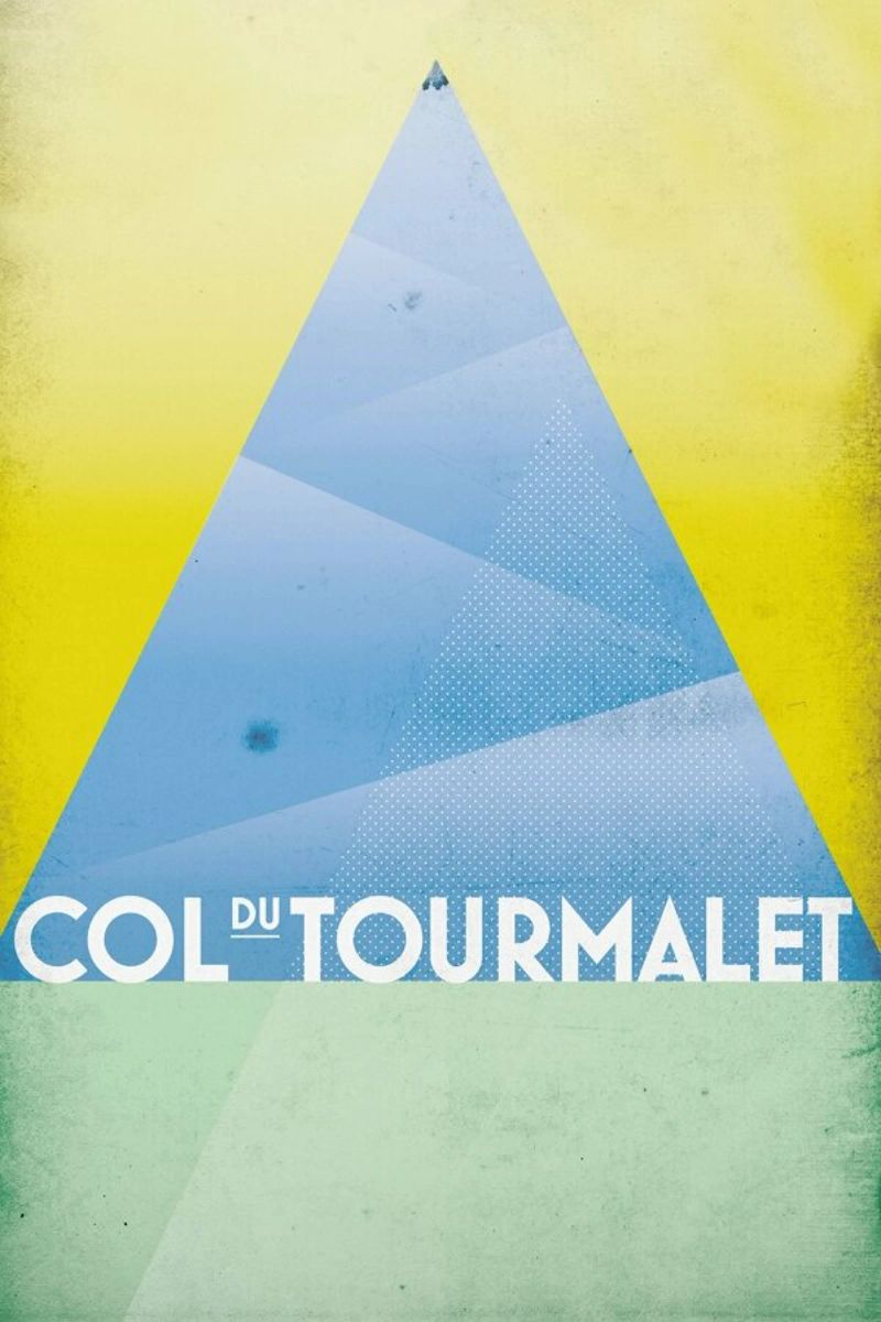 Col du Tourmalet poster de Benjamin Andresen