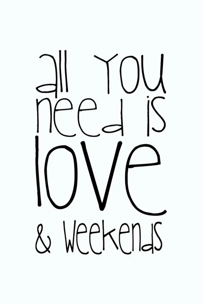 All You Need Is Love And Weekend pellicola backlit da Monika Strigel