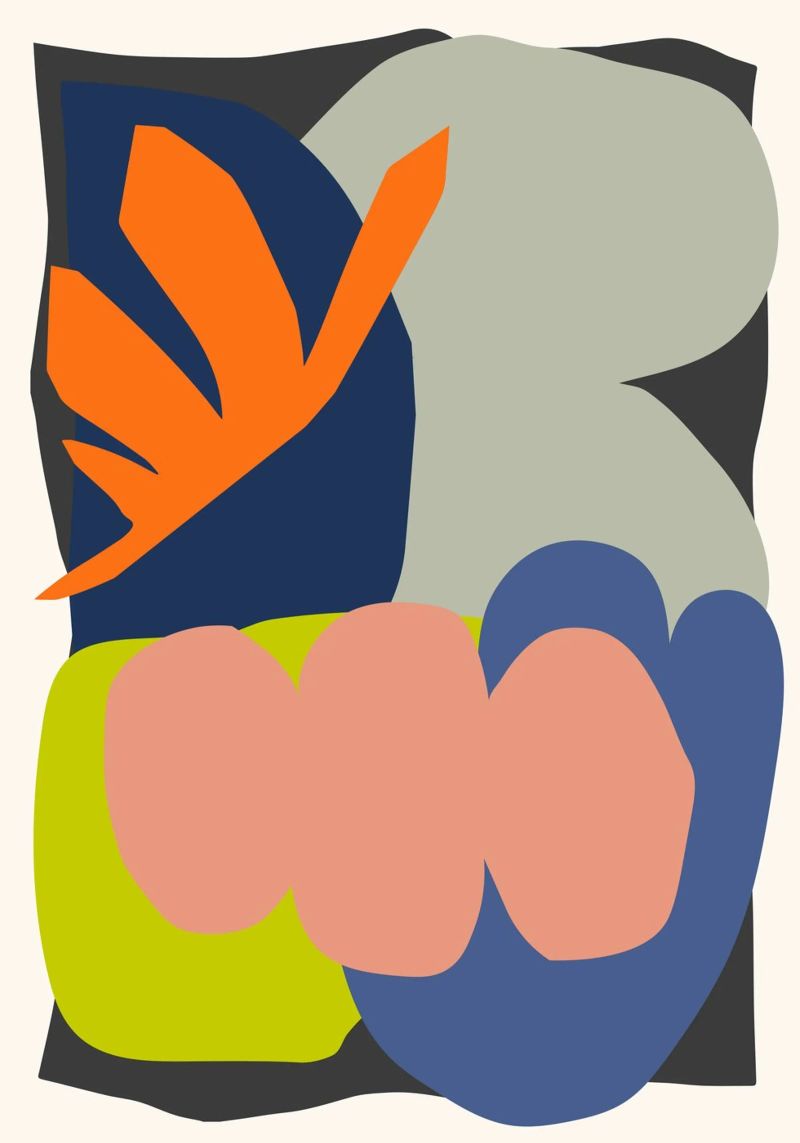 Rythme Vibrant poster de RS LAB STUDIO