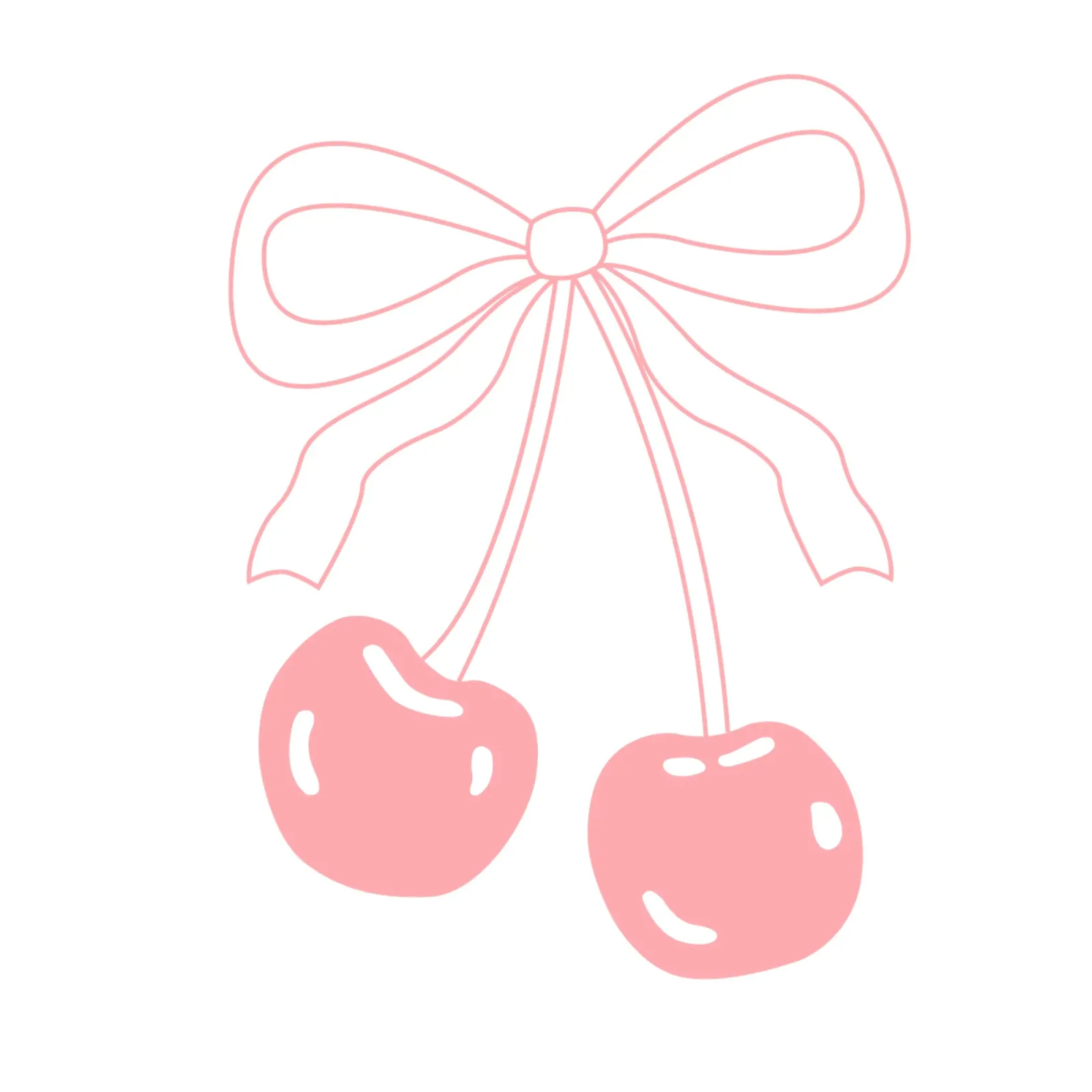 pink girly bow Coquette aesthetic poster con telaio in legno da pdigitalprints