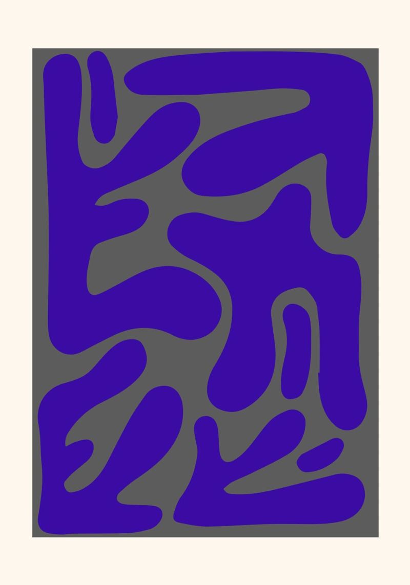 Vormen opnieuw bekeken poster van RS LAB STUDIO