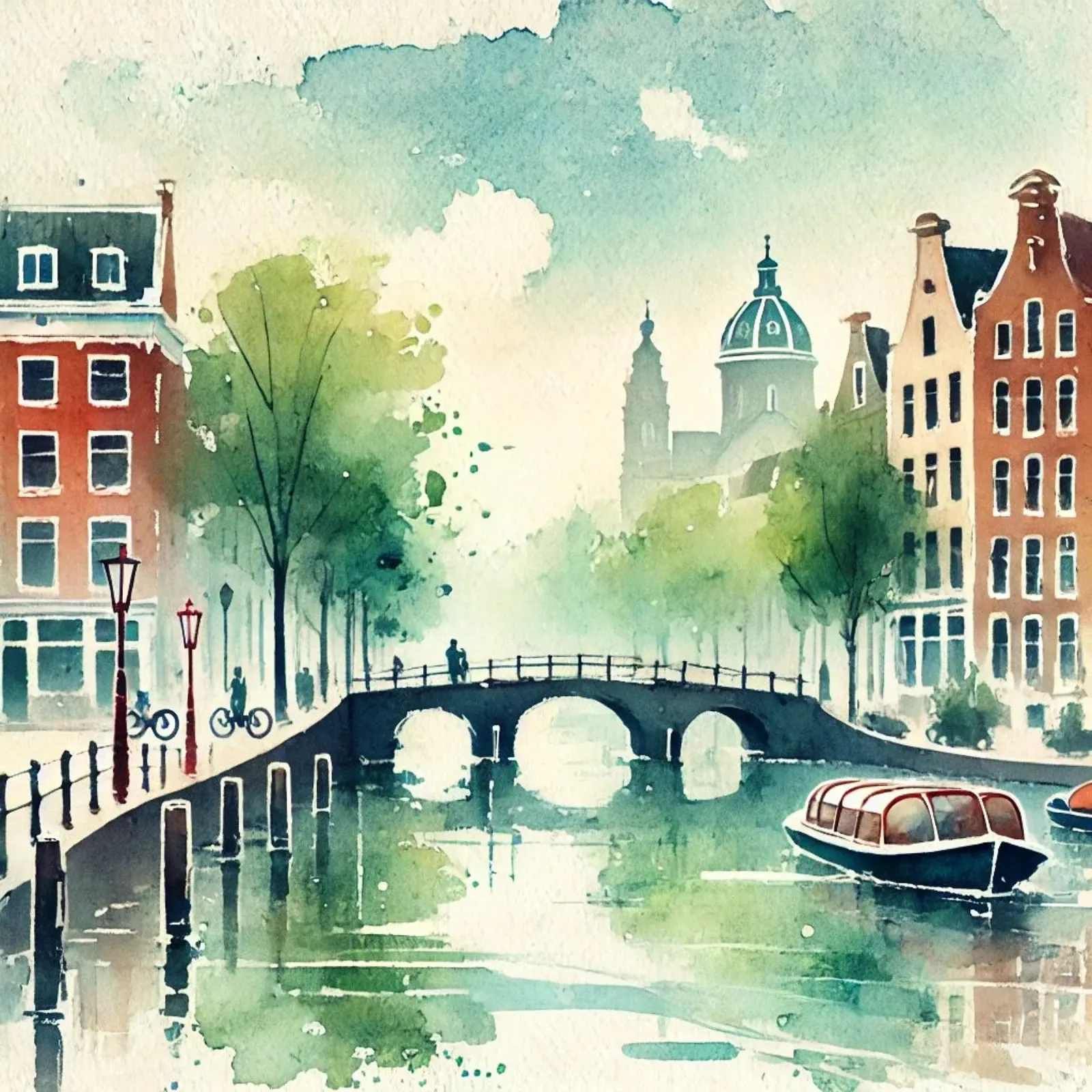 Amsterdam II alluminio dibond da Travel with Chris