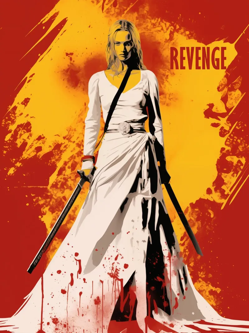 Kill Bill | Uma's Revenge pellicola backlit da Autofocus