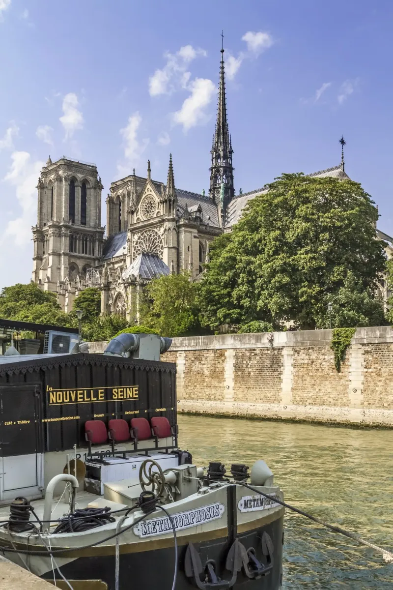 PARIGI Cattedrale di Notre-Dame tela con Cornice a cassetta da Melanie Viola
