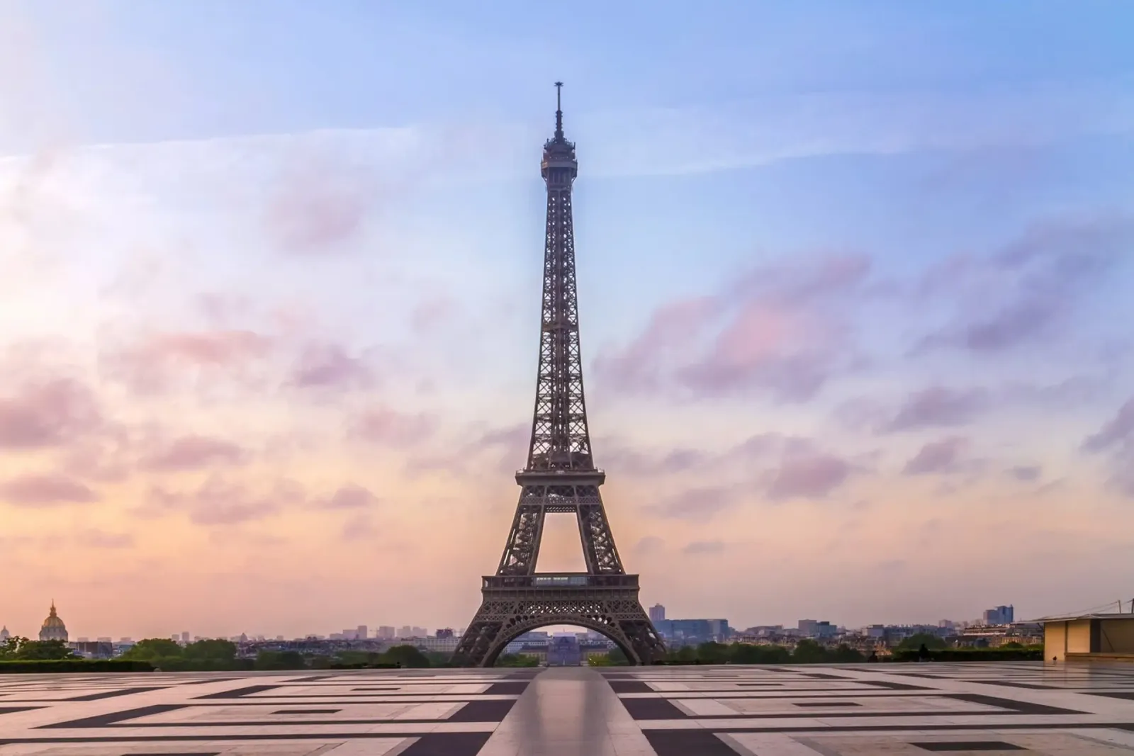 Torre Eiffel all'alba poster da Melanie Viola
