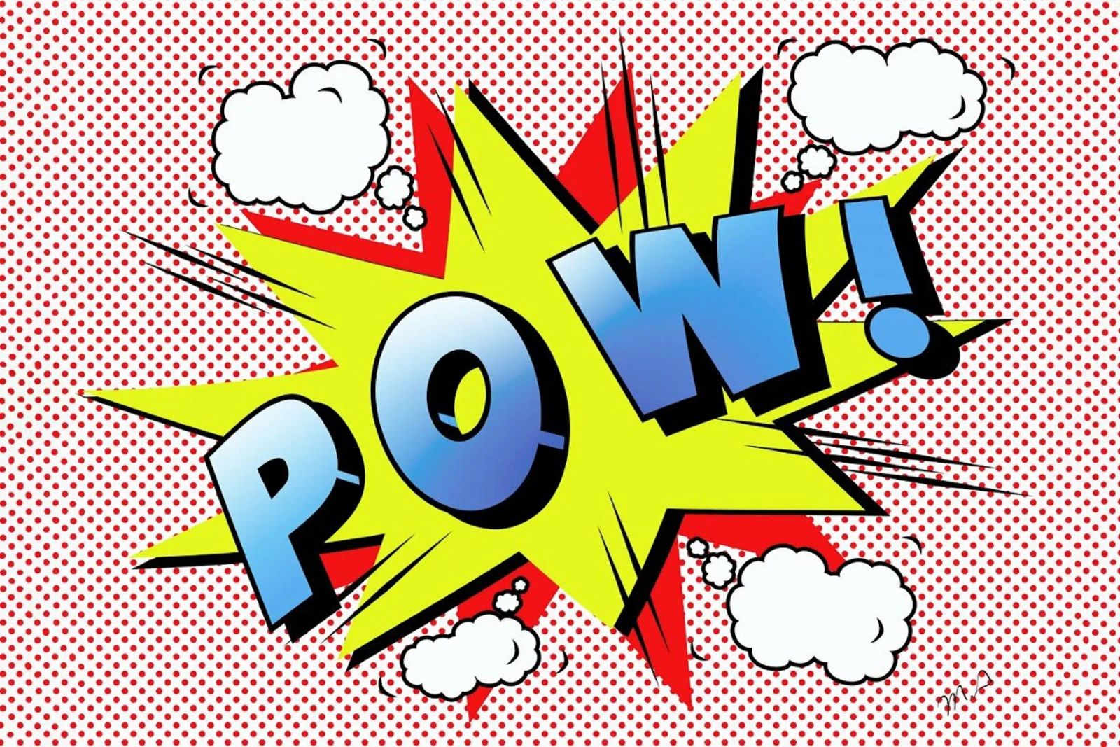 Pow 2 poster by Mark Ashkenazi