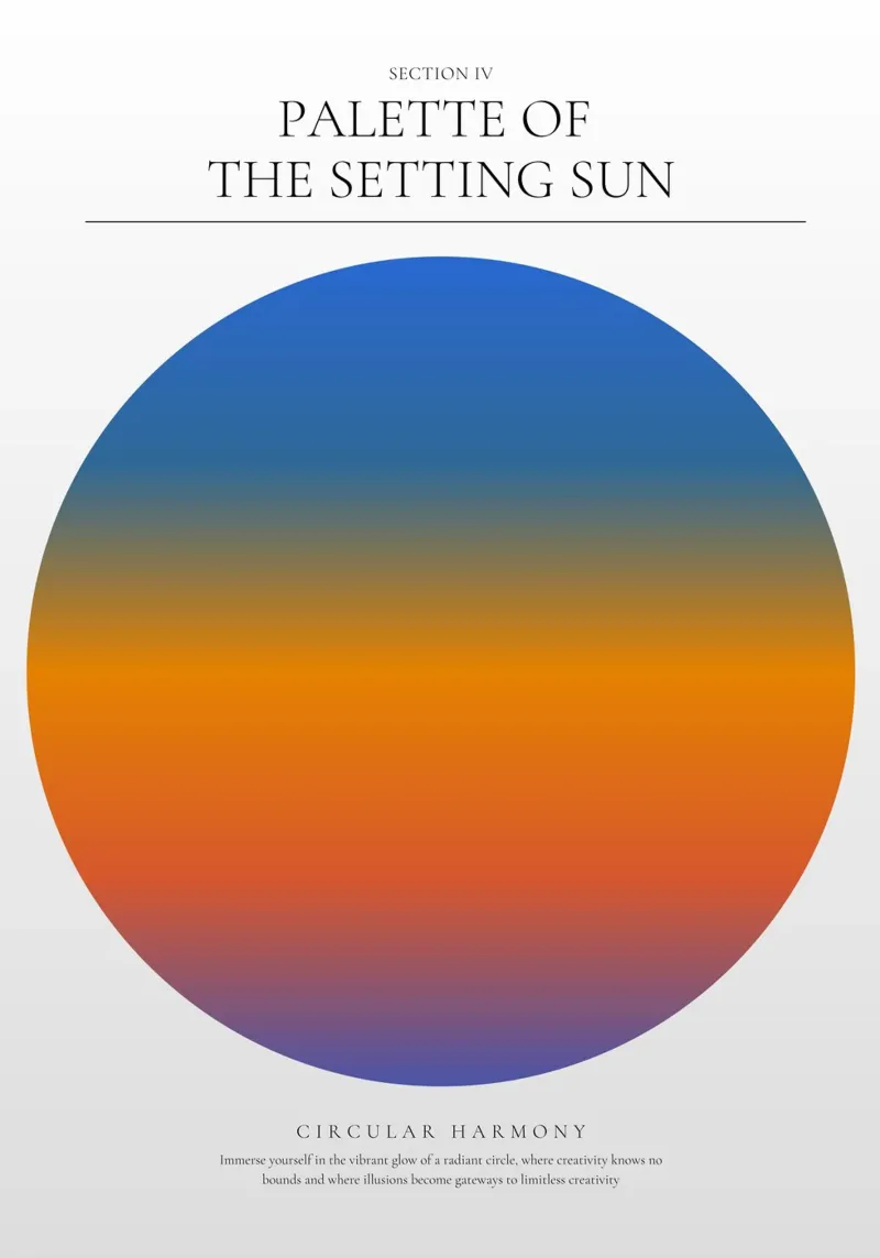 Echi di luce poster con telaio in plastica da RS LAB STUDIO