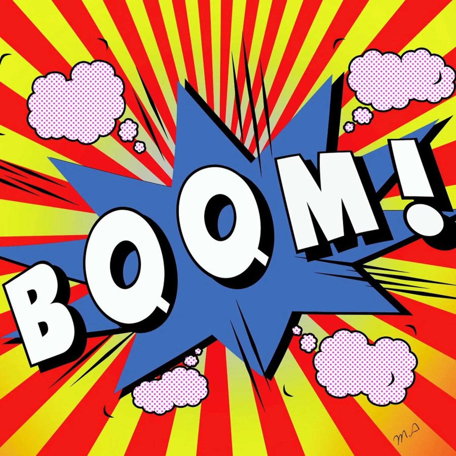 Boom! 5 Poster von Mark Ashkenazi