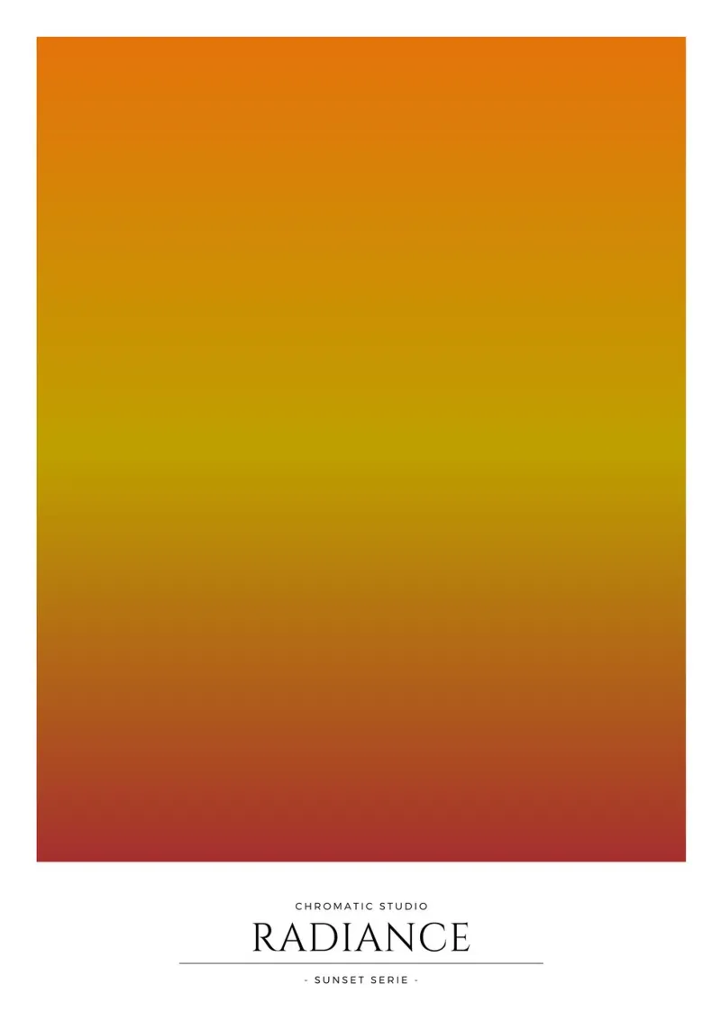 Uitstraling poster met kunststof frame van RS LAB STUDIO