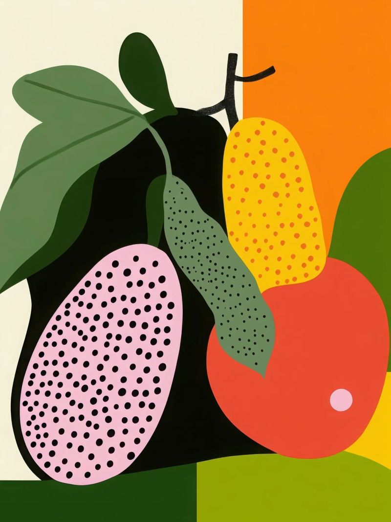 Fruity composition poster by Pop and Fruits - Affiches & posters