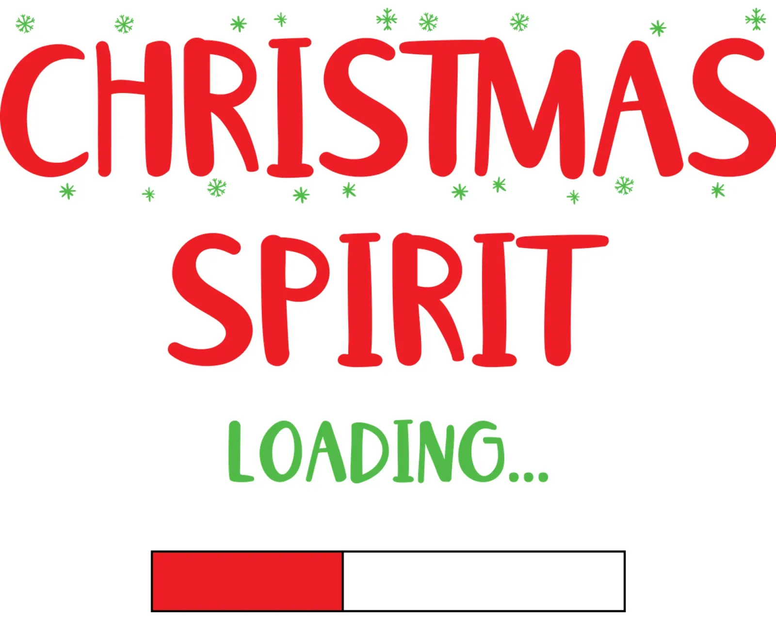 Spirito di Natale poster con telaio in legno da vickeyroads