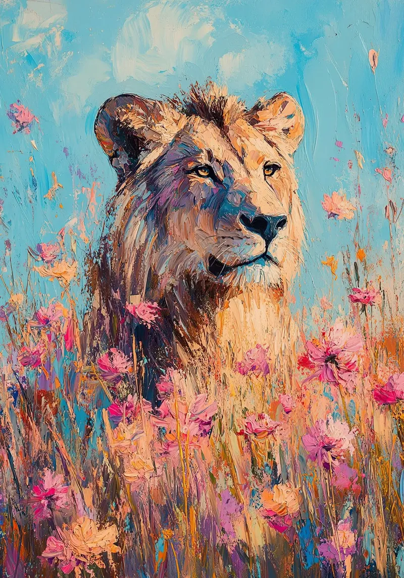 Mane miracle: El poder del rey metacrilato de Nikis Art Studio