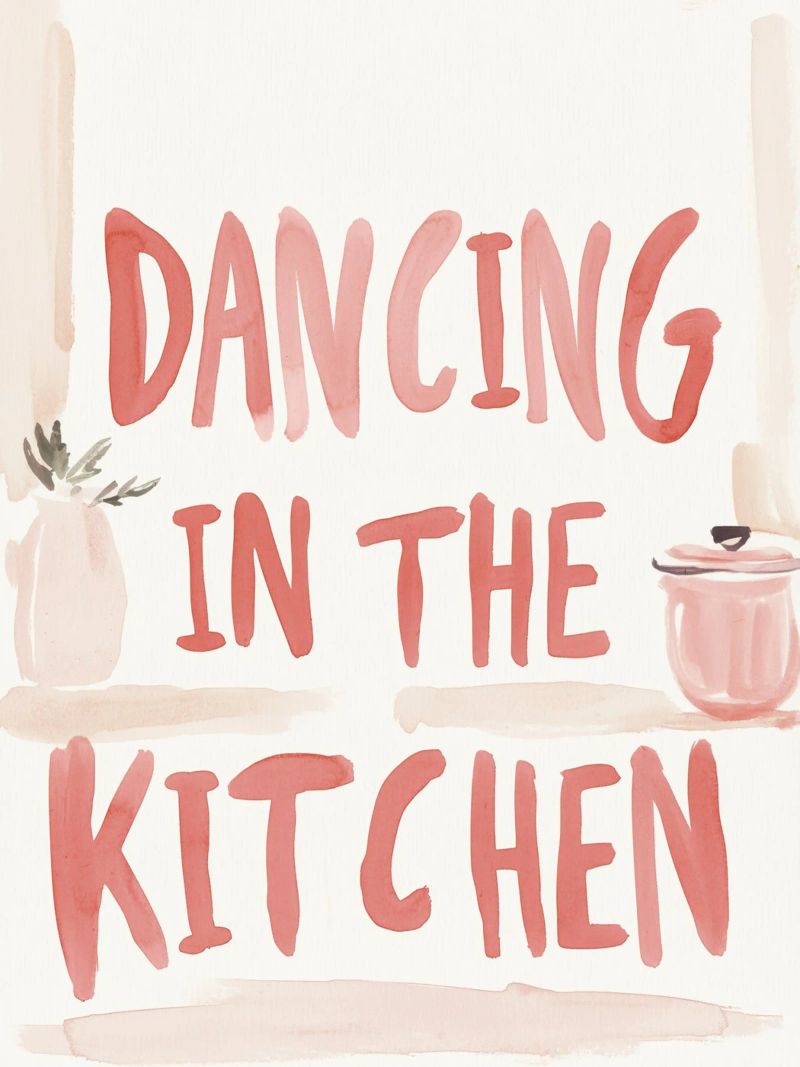 Dancing In The Kitchen Poster von treechild