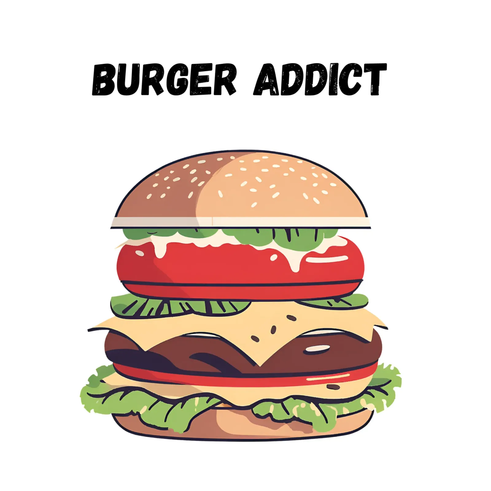 burger addict pellicola backlit da Rezh creations