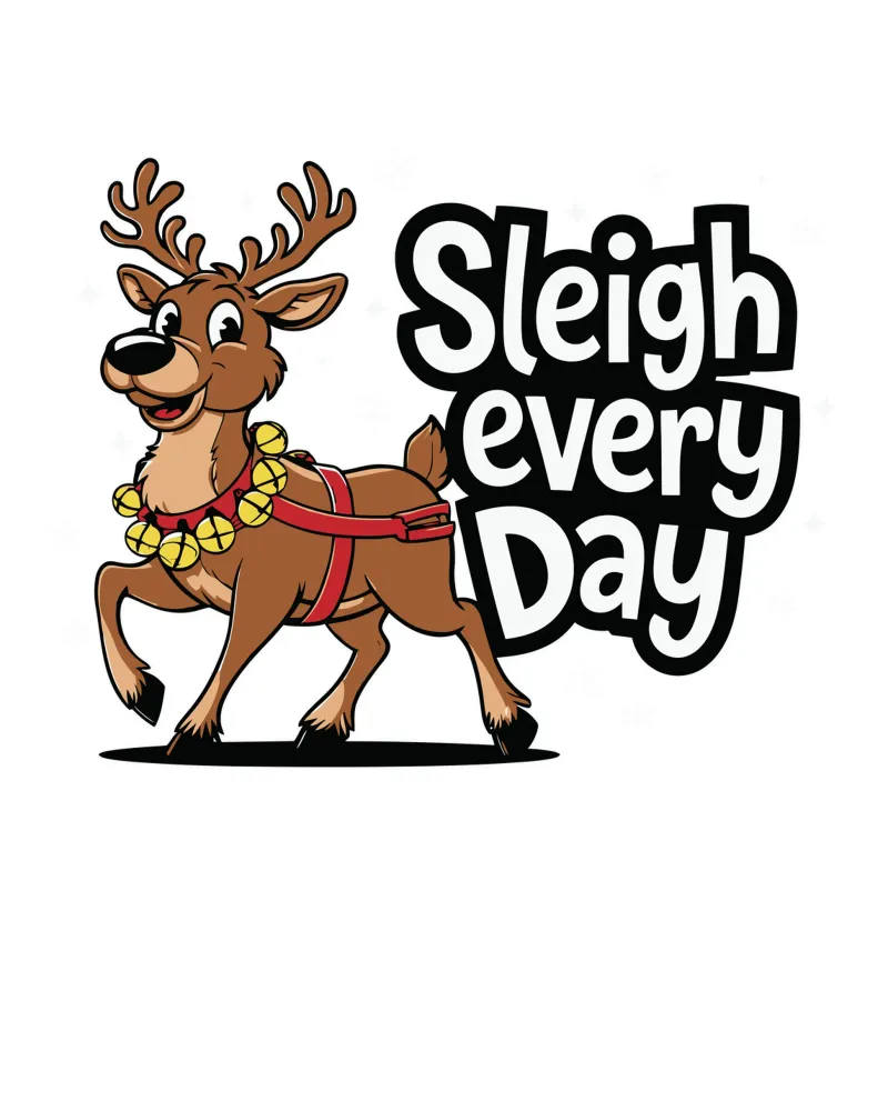 Sleigh every day pellicola backlit da edsonramosart
