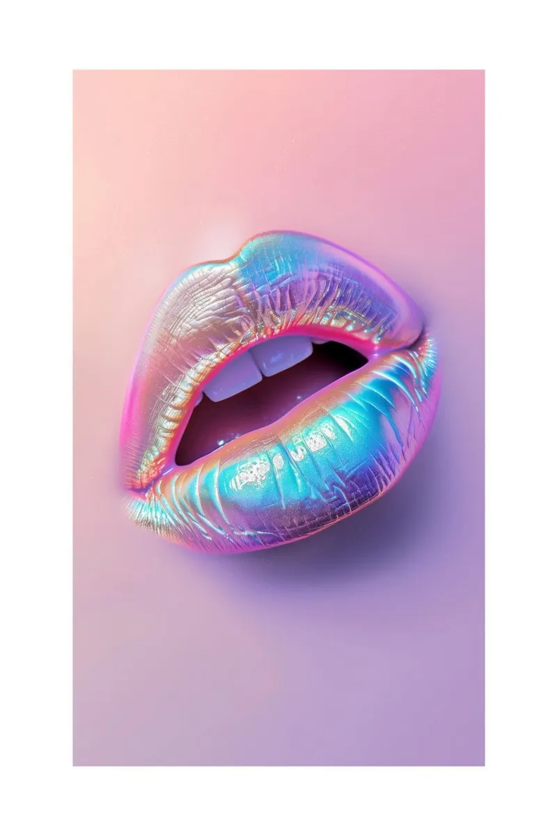 Changierende Lippen pellicola backlit da Malou-Studio