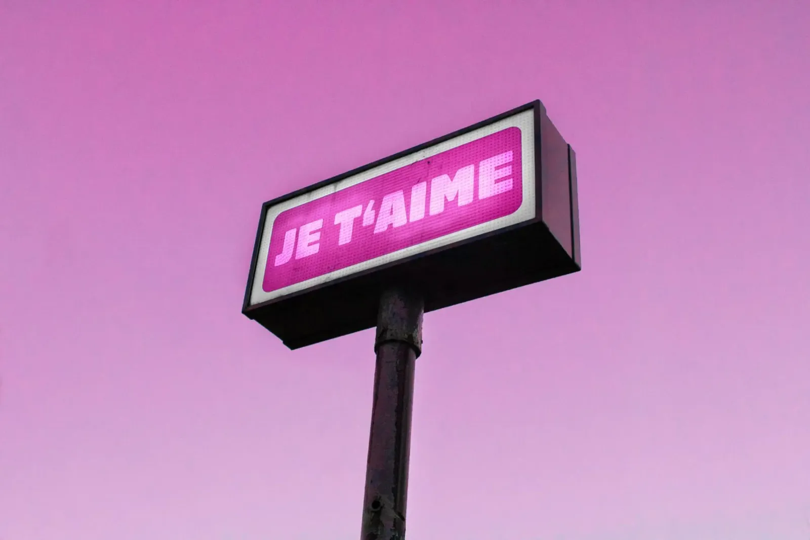 Je T'aime - Segno poster da Malou-Studio