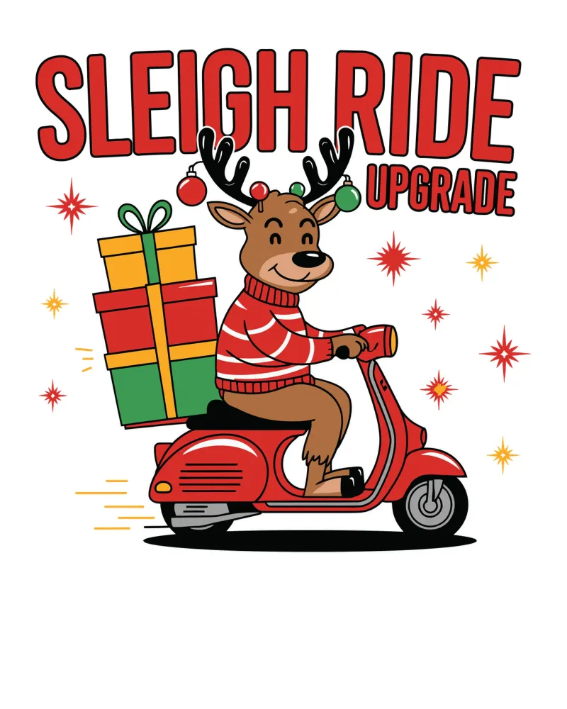 SLEIGH RIDE UPGRADE pellicola backlit da edsonramosart
